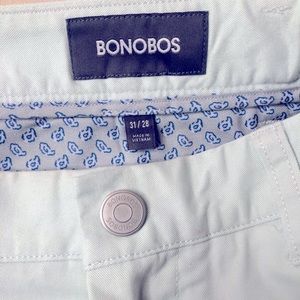 Bonobos summer light lime green trousers